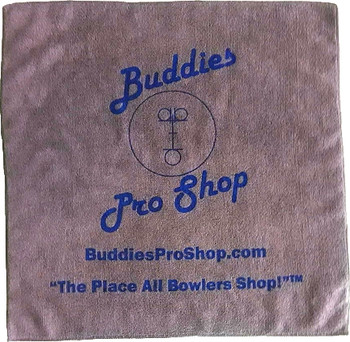 Buddies Pro Shop Microfiber Towel - Gray Buddies Pro Shop Microfiber Towel - Gray
