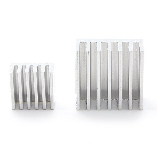 Aluminum Heatsink for Raspberry Pi B+/2/3 (2-Pack) Aluminum Heatsink for Raspberry Pi B+/2/3 (2-Pack)