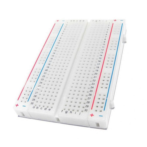 Half-size 400-Pin DIY Breadboard, White Half-size 400-Pin DIY Breadboard, White