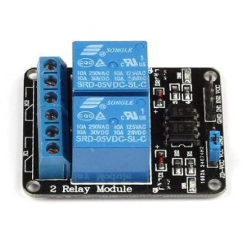 2-Channel Relay Module for Arduino & Raspberry Pi - 5V 2-Channel Relay Module for Arduino & Raspberry Pi - 5V