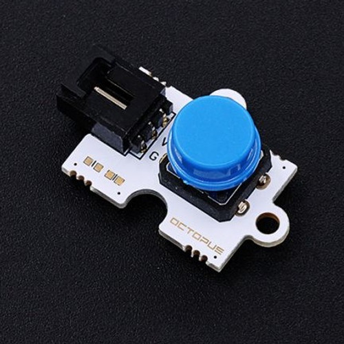 Octopus Digital Blue Push Button Brick Octopus Digital Blue Push Button Brick