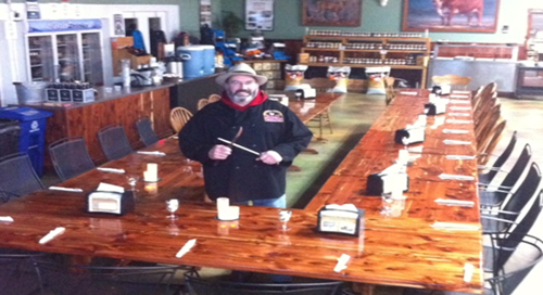 Catering at the Hermann Wurst Haus Dining Room