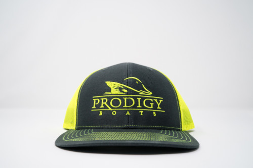 Prodigy Snapback - Charcoal/Neon Yellow Prodigy Snapback - Charcoal/Neon Yellow