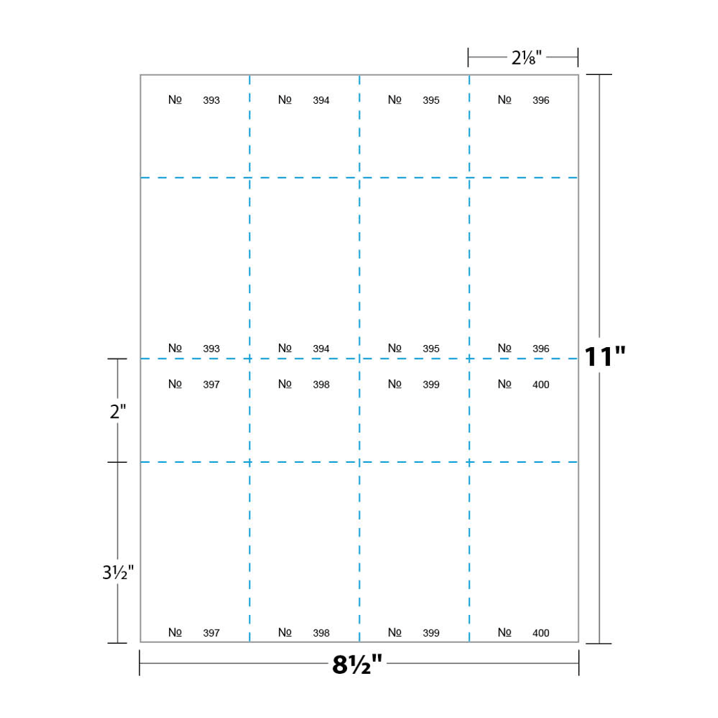 micro perforated small raffle event ticket lts8 blanks usa