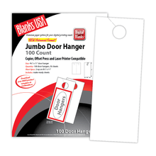 Digital Door Hanger, 2-up on 8.5" x 11" sheet