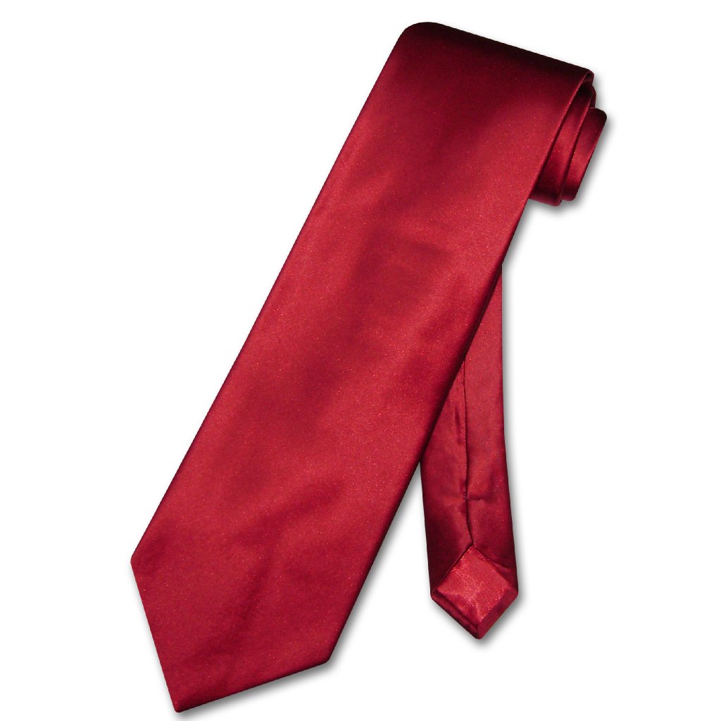 Dark Red Vest | Dark Red NeckTie | Silk Dark Red Vest Neck Tie Set