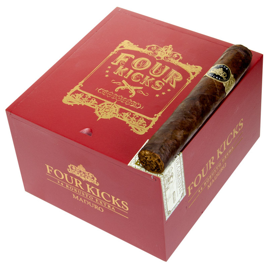 Four Kicks Maduro by Crowned Heads Robusto Extra