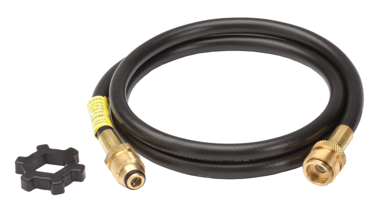 12 Ft. Tank to Appliance Propane HoseSoft Nose POL x 1"x20 propanegear