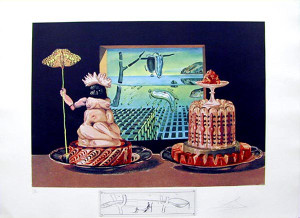I EAT GALA'S BY SALVADOR DALI