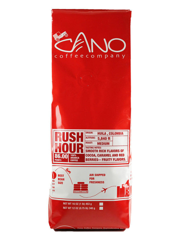 Rush Hour Cano Coffee Medium Roast Quality Coffee Bean