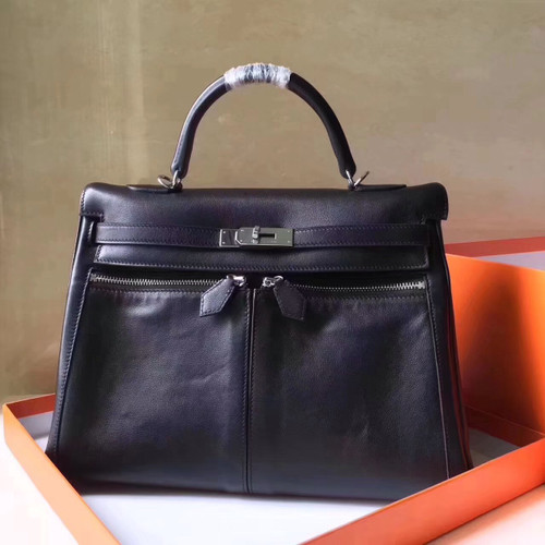 Hermes Kelly Lakis 35 Bag Black Bella Vita Moda Hermes Kelly Lakis 35 Bag Black Bella Vita Moda