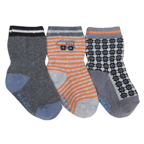 Gravel and Gears Baby Socks, 3 Pack Gravel and Gears Baby Socks, 3 Pack
