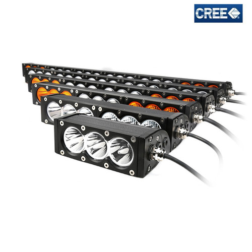 12" 72W CREE Straight Dual Row CAMO LED Light Bar (HG862572) 3D