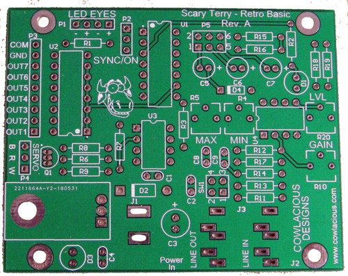 Scary Terry - Retro Basic PCB
See the Scary Terry - Retro Basic Kit if you want the PCB and all of the parts! Scary Terry - Retro Basic PCB
See the Scary Terry - Retro Basic Kit if you want the PCB and all of the parts!