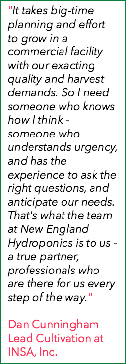 New England Hydroponics Commercial Accounts