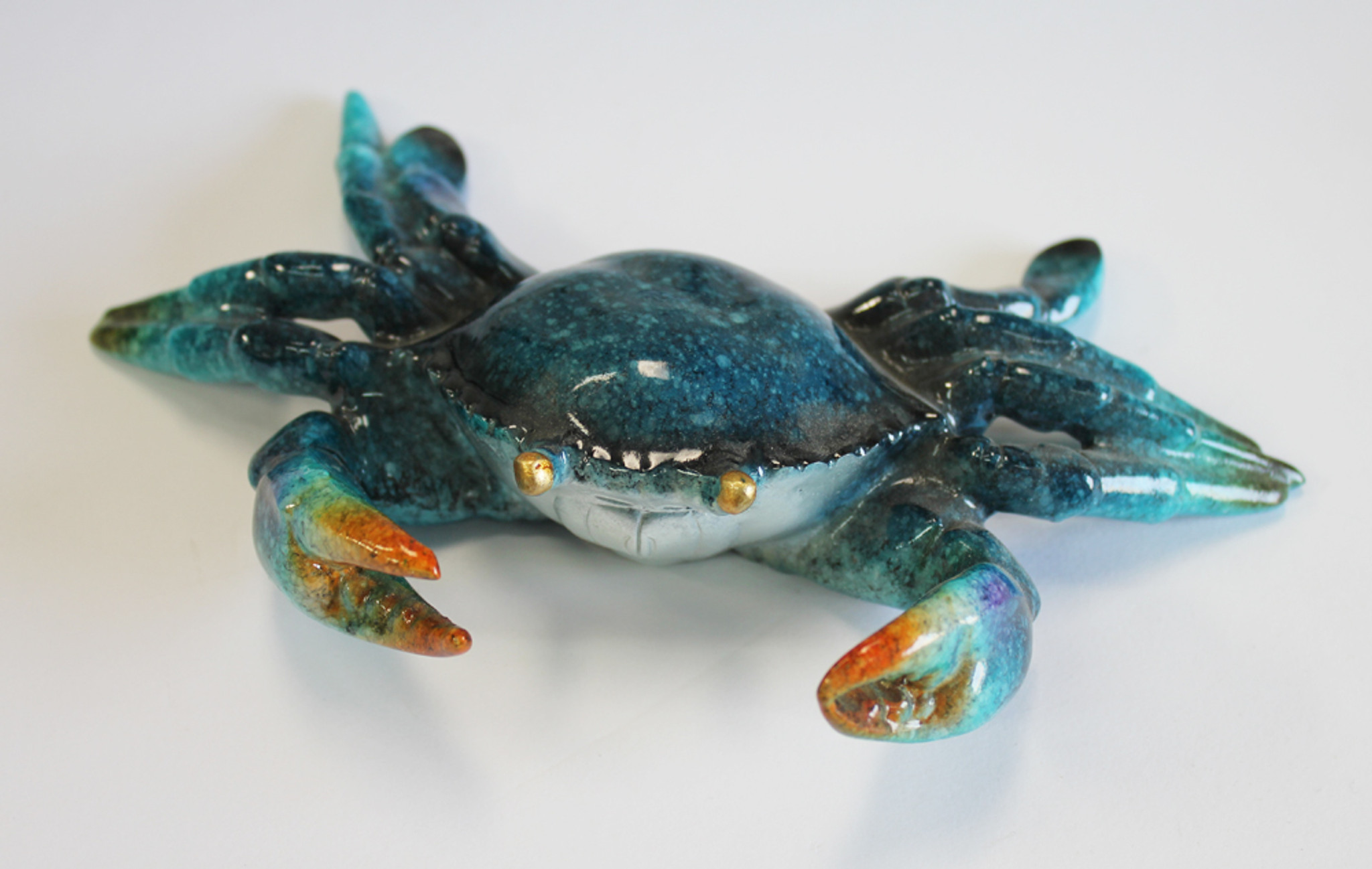 crystal crab figurine