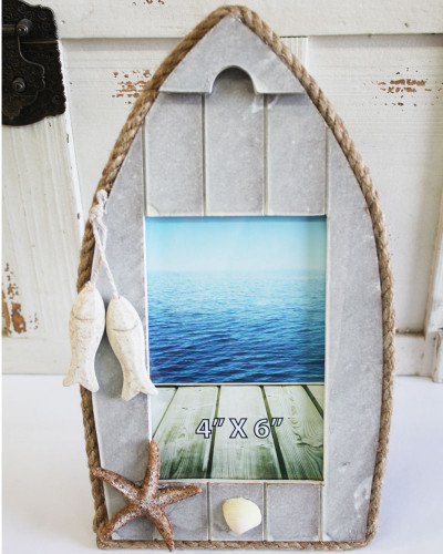 Beach Christmas Cards >> Blue & White Wood Boat Picture Frame - Nautical Photo Frame - Coastal Home Decor - California ... Beach Christmas Cards >> Blue & White Wood Boat Picture Frame - Nautical Photo Frame - Coastal Home Decor - California ...