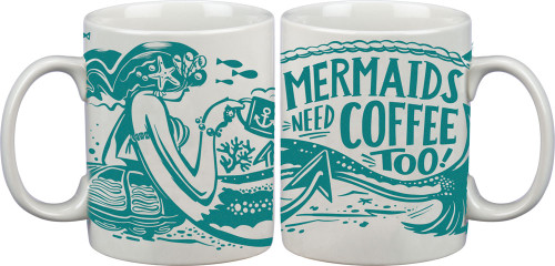 Mermaids Need Coffee Too Mug