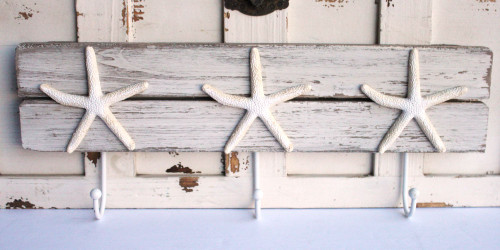 Triple White Starfish Hook