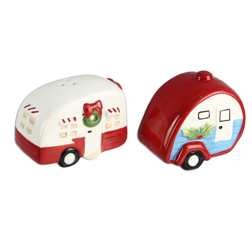 Christmas Camper Salt & Pepper Shakers