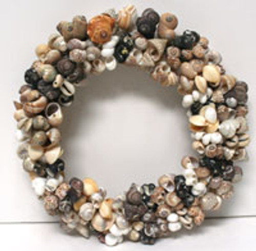 Natural Shell Wreath