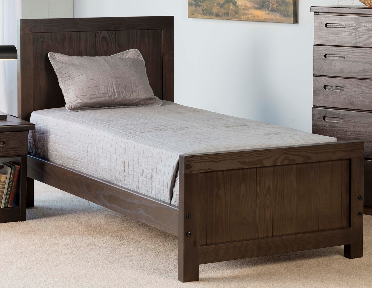 complete twin bed with mattress