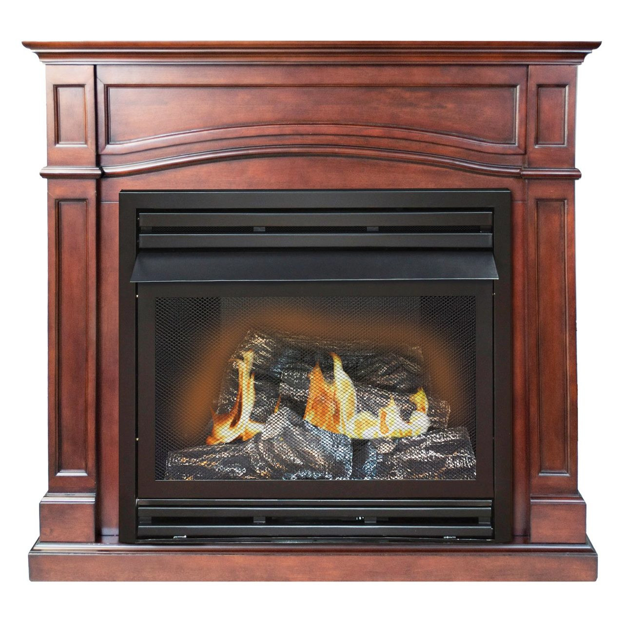 Kozy World GFD3290R The Brentmore Remote Controlled Vent Free Gas Fireplace 32000 BTUs - World Marketing of America