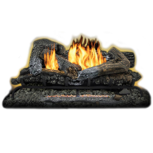 Kozy World GLD2465R Propane (LP) or Natural Gas(NG) 24 in. Highland Ember Log Set w Remote, 33,000 BTUs Kozy World GLD2465R Propane (LP) or Natural Gas(NG) 24 in. Highland Ember Log Set w Remote, 33,000 BTUs