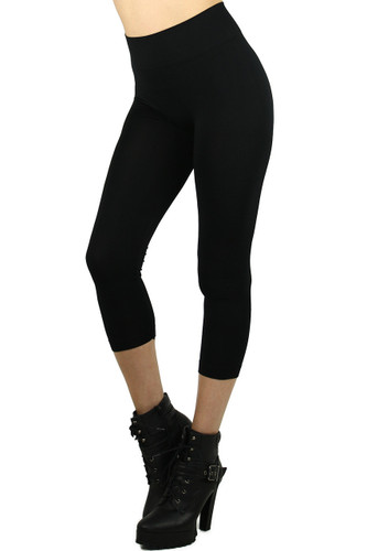 Basic Spandex Capri Leggings Basic Spandex Capri Leggings