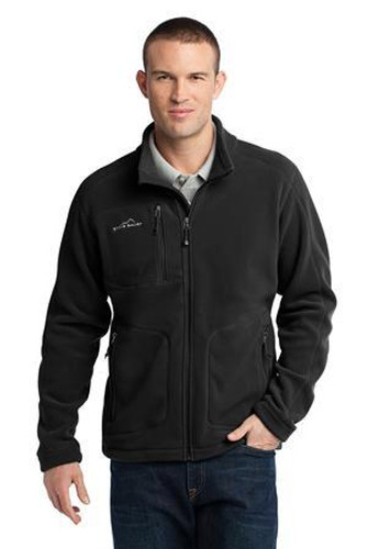 Wind-Resistant Full-Zip Fleece Jacket