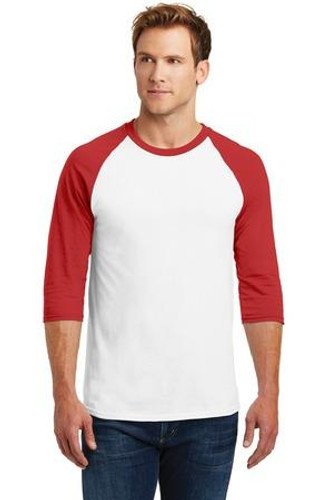 Heavy Cotton 3/4-Sleeve Raglan T-Shirt