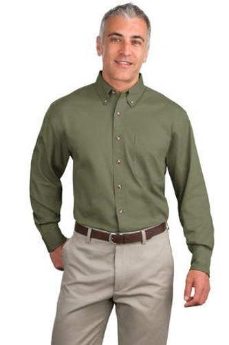 Tall Long Sleeve Twill Shirt