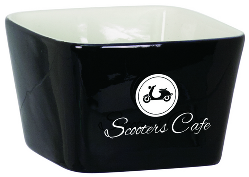 Small Black Ceramic Bowl