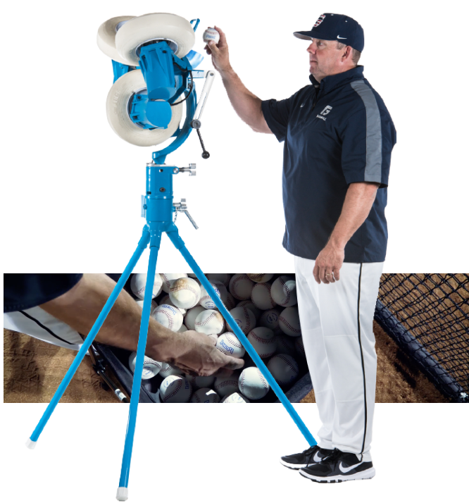 BP®3 Baseball Pitching Machine with Changeup Jugs Sports