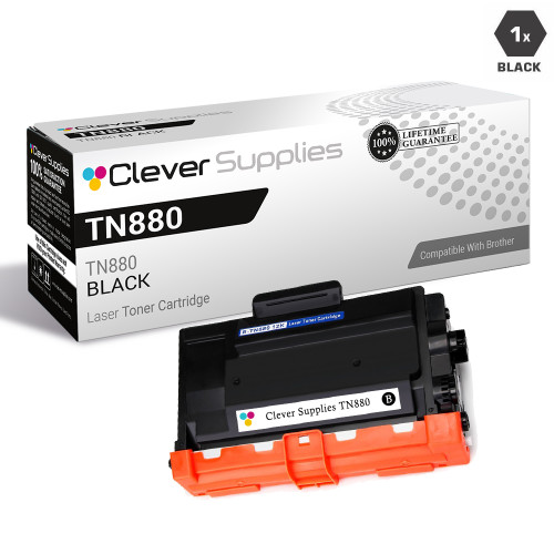 Compatible Brother TN880 Laser Toner Cartridge Extra High Yield Black Compatible Brother TN880 Laser Toner Cartridge Extra High Yield Black
