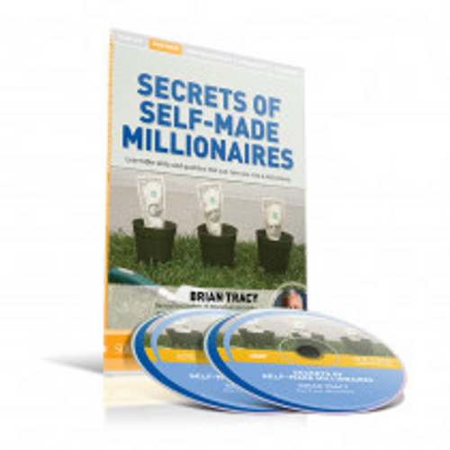 Secrets of Self-Made Millionaires DVD/CD Set by Brian Tracy