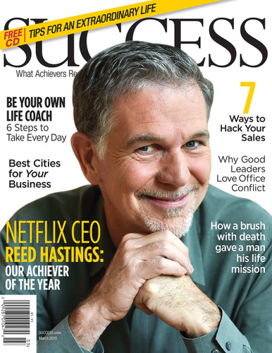 SUCCESS Magazine March 2015 - Reed Hastings