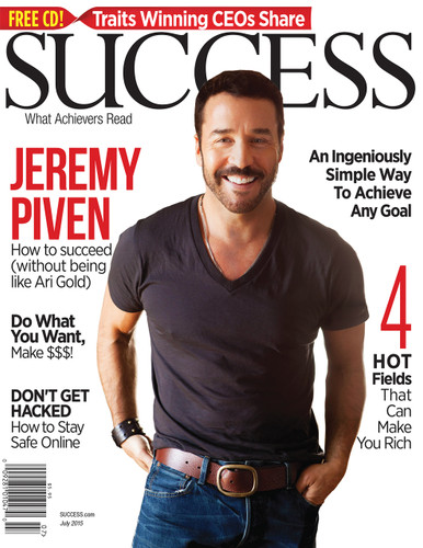 SUCCESS Magazine July 2015 - Jeremy Piven