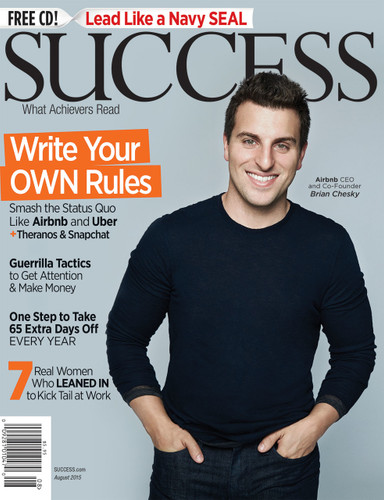 SUCCESS Magazine August 2015 - Brian Chesky