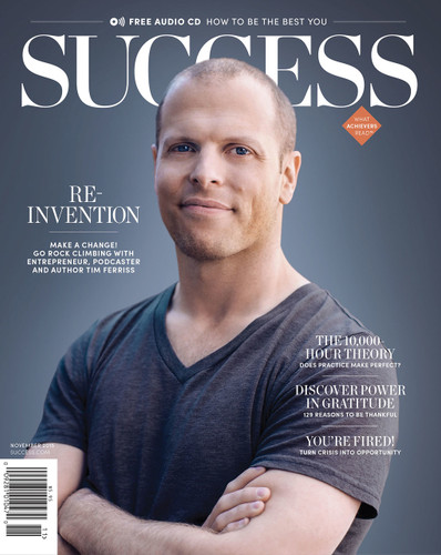 SUCCESS Magazine November 2015 - Tim Ferriss
