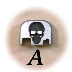 Features a silver colored finish with a deeply inset GFT logo (Garry).