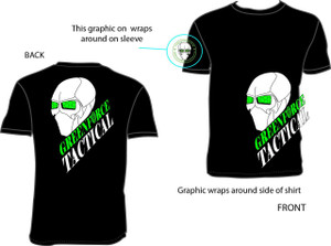 3D Garry Logo Wrap-Around T-Shirt