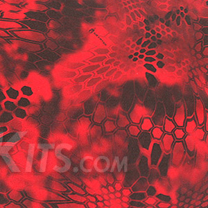 Kryptek Extreme EMT Red Kydex Color