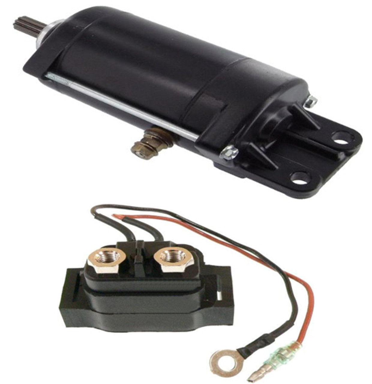 New Starter/Solenoid Kit For Yamaha PWC 1000 FX HO Waverunner 998cc Engine 2004