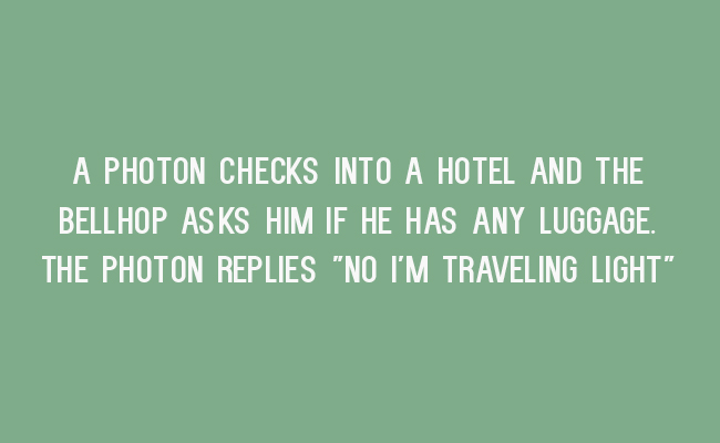 traveling light
