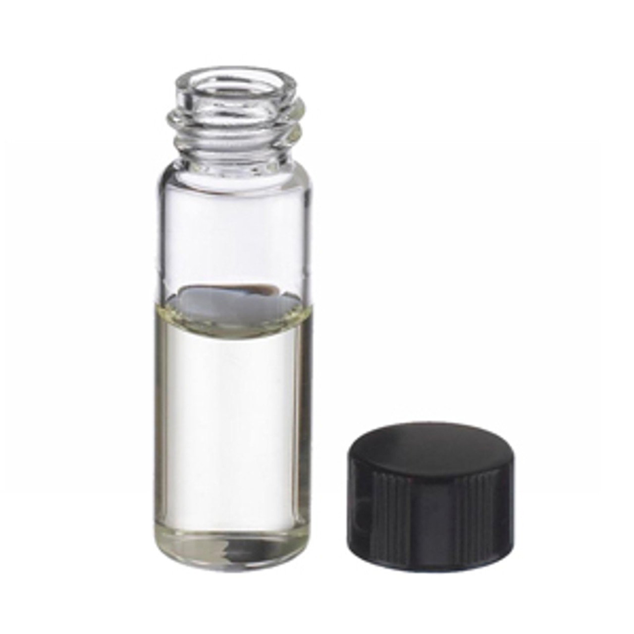 4mL Clear Glass Vials, 13-425 Cap