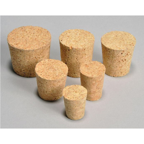 Cork Bottle Stoppers, Large (Size 10 to 14) case/100