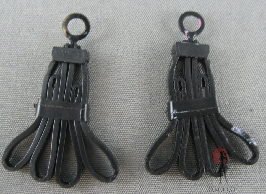 Very Hot Binding Straps Black Set of 2 Urban Samurai Hobbies