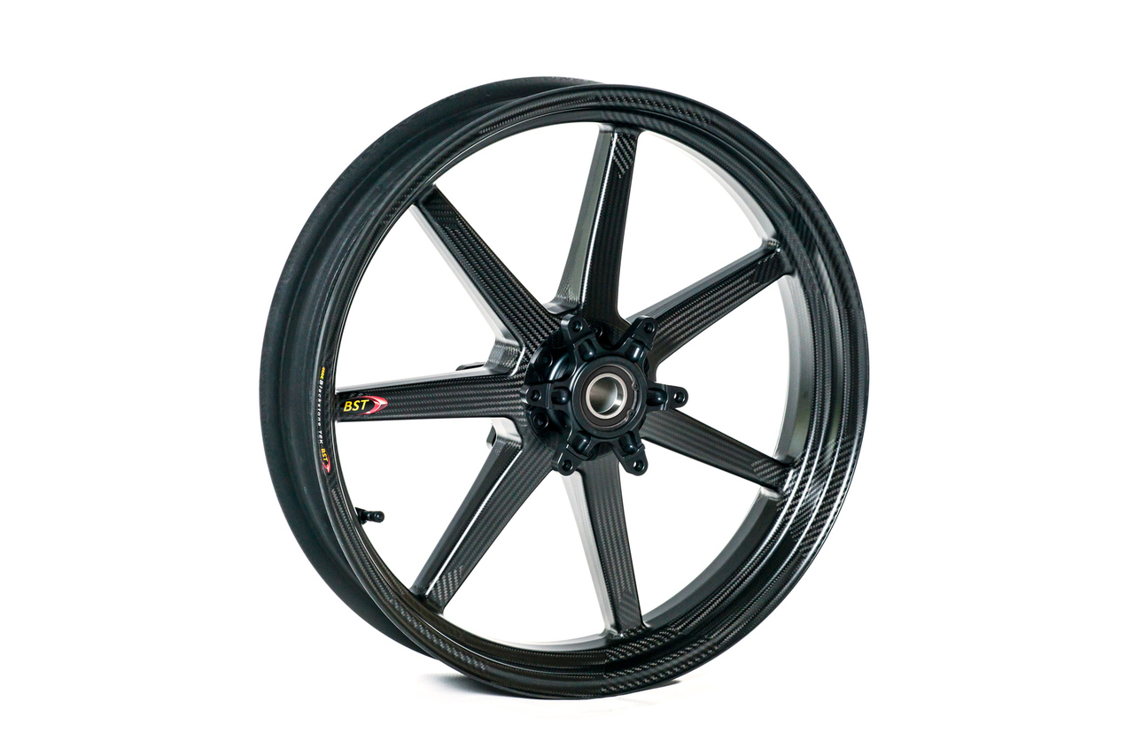 bst black mamba i series front wheel 7 spoke 3 5 x 17 for kawasaki
