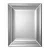 Mirror with vintage silver frame. Ikona Mirrored Frame Wall Mirror | Zin Home